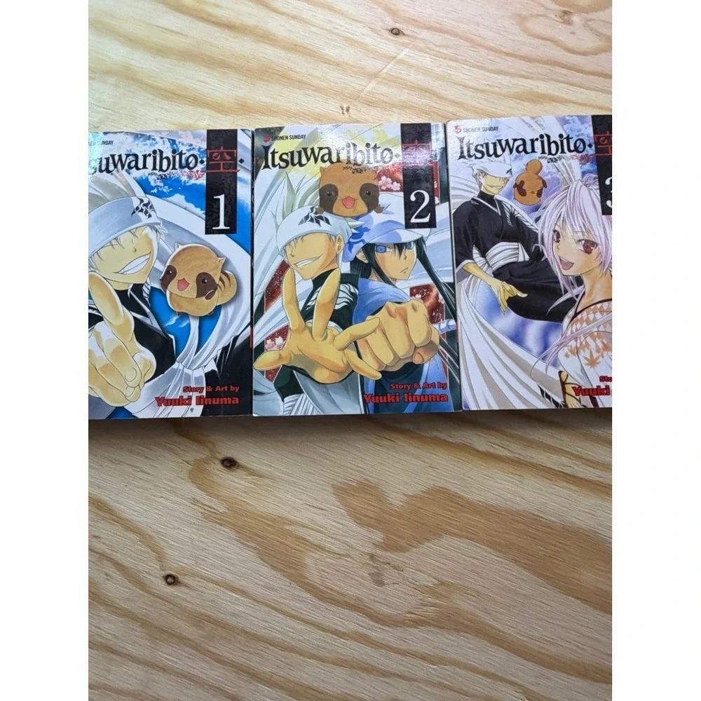 Tsuwaribito Manga Lot Vol 1 2‎ 3 Yuuki Iinuma Viz Shonen Sunday English